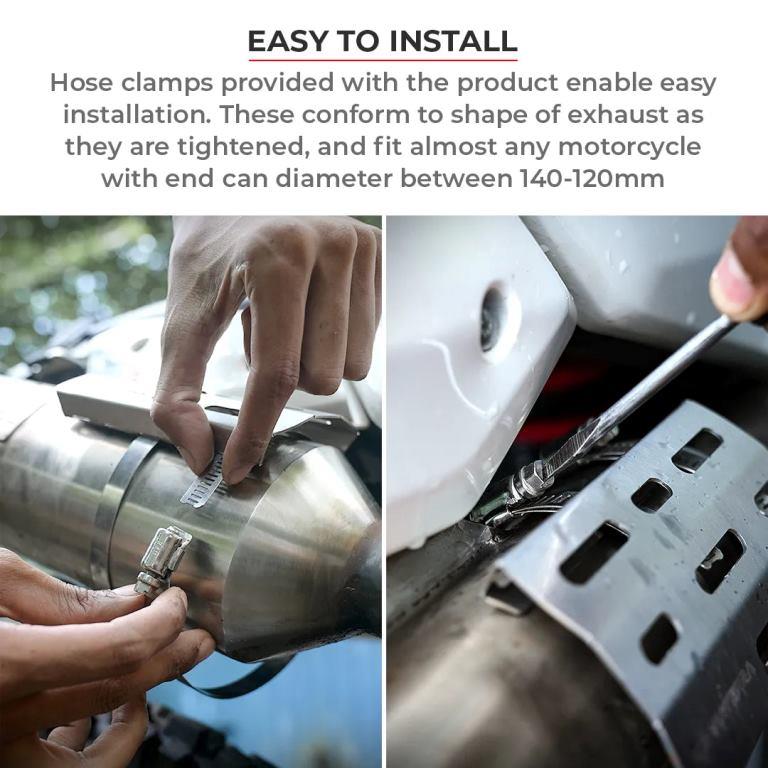 Viaterra End Can Heat Shield Silver