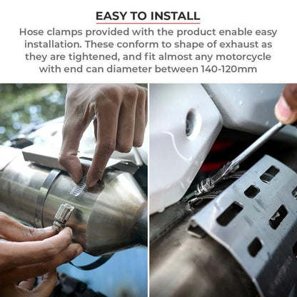 Viaterra End Can Heat Shield Silver