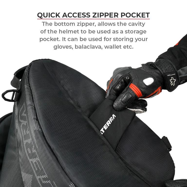 Viaterra Essentials Adv Helmet Bag - Black