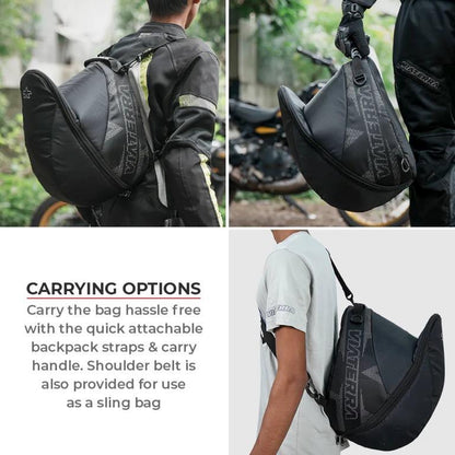 Viaterra Essentials Adv Helmet Bag - Black