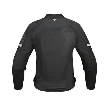 Viaterra Fender Urban Mesh Riding Jacket (with base layer) - Black - Riders Junction