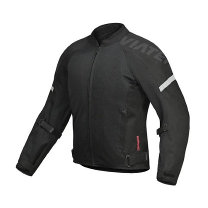 Viaterra Fender Urban Mesh Riding Jacket (with base layer) - Black - Riders Junction