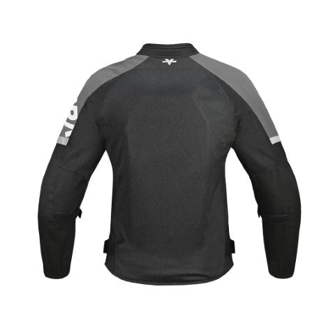Viaterra Fender Urban Mesh Riding Jacket (with base layer) - Grey - Riders Junction