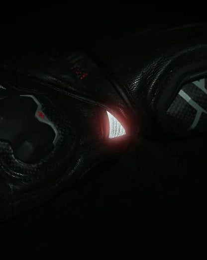 Viaterra Grid Mk3 – Full Gauntlet Riding Gloves - Black