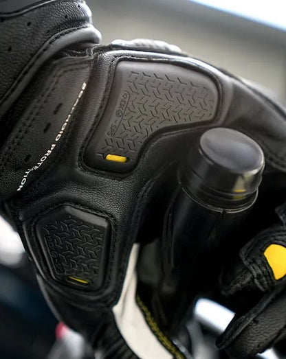 Viaterra Grid Mk3 – Full Gauntlet Riding Gloves - Yellow
