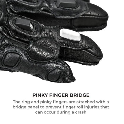 Viaterra Grid Mk3 – Full Gauntlet Riding Gloves - Yellow