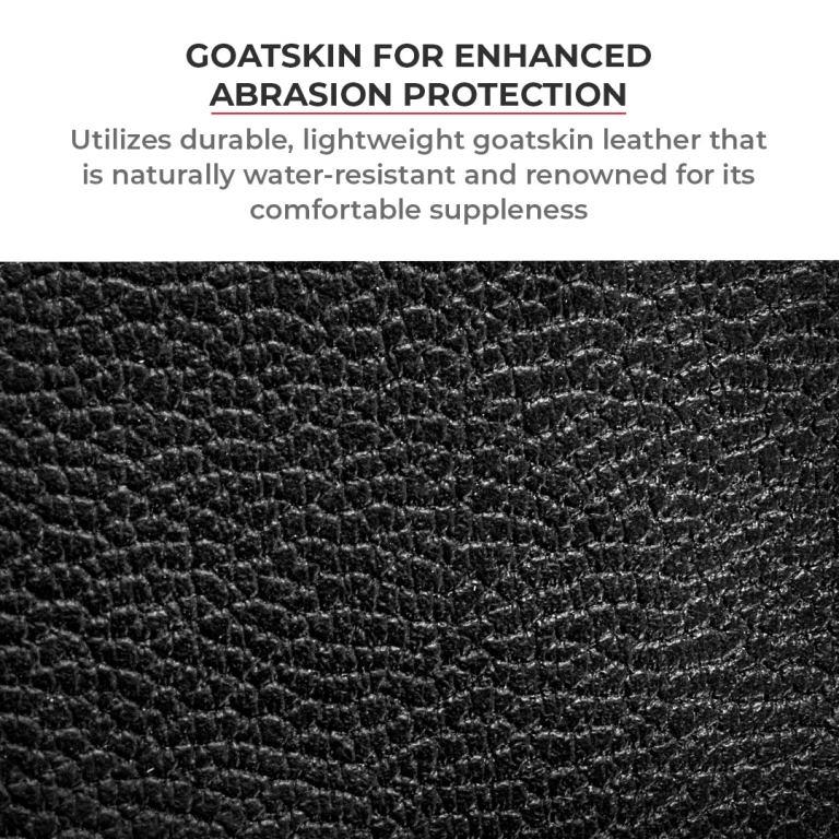 Viaterra Grid Mk3 – Full Gauntlet Riding Gloves - Red