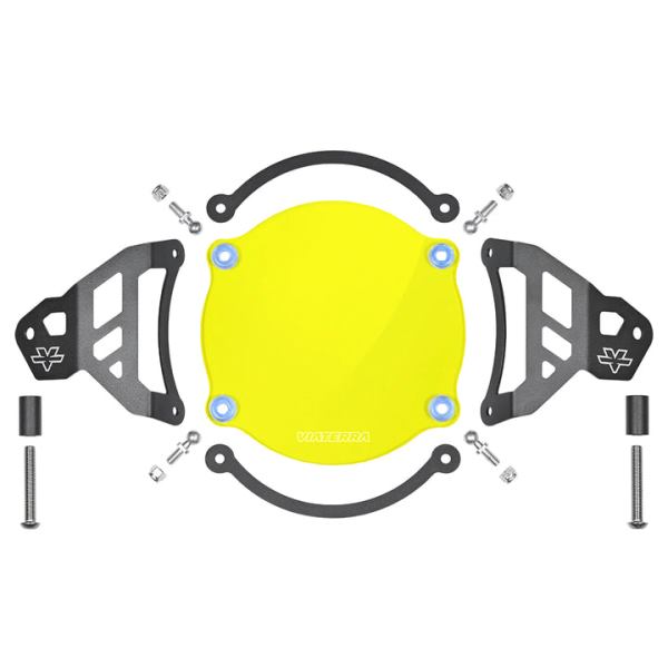 Viaterra Headlight Guard for Royal Enfield Himalayan - Yellow Tint