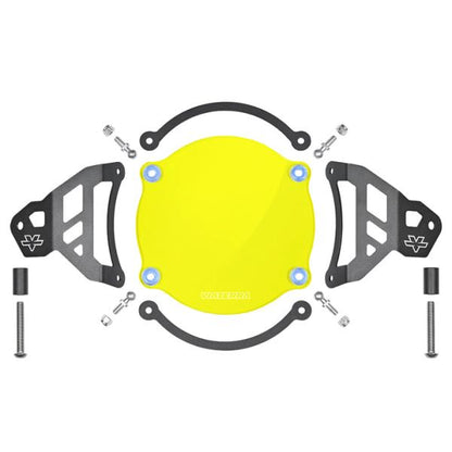 Viaterra Headlight Guard for Royal Enfield Himalayan - Yellow Tint