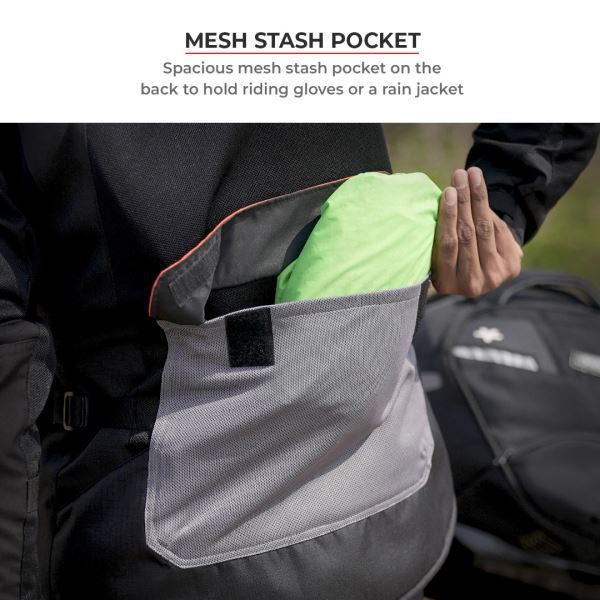 Viaterra Kruger Air Touring Jacket-Red