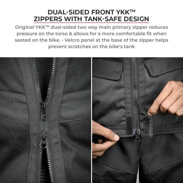 Viaterra Kruger Air Touring Jacket-Black