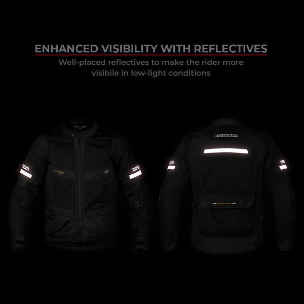 Viaterra Kruger Air Touring Jacket-Black