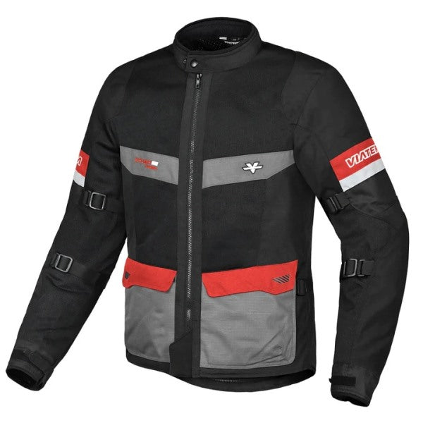Viaterra Kruger Air Touring Jacket-Red