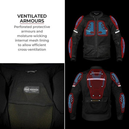 Viaterra Kruger Air Touring Jacket-Black