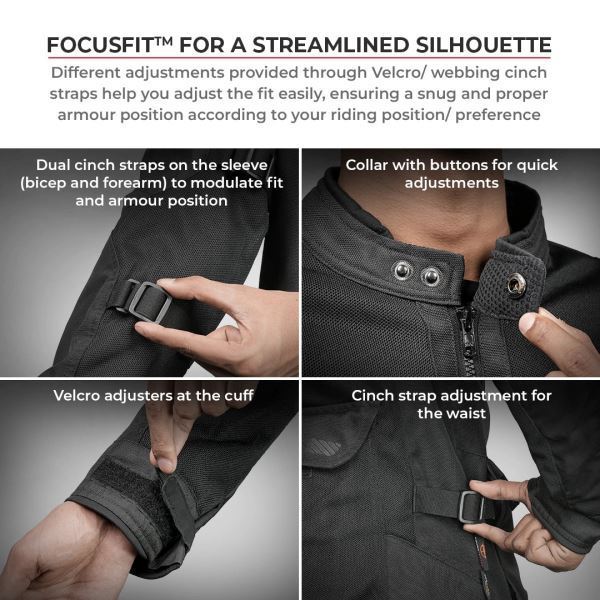 Viaterra Kruger Air Touring Jacket-Black