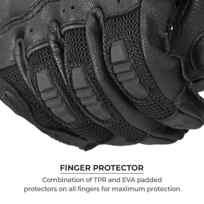 Viaterra Kruger – Motorcycle Touring Riding Gloves - Snow Camo