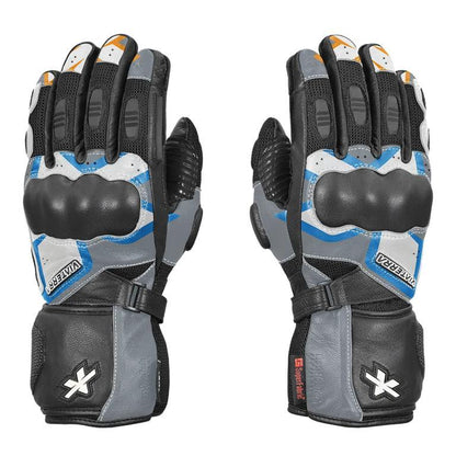 Viaterra Kruger – Motorcycle Touring Riding Gloves - Sky Blue