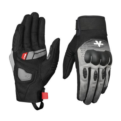 Viaterra Miller Urban Motorcycle Riding Gloves-Grey