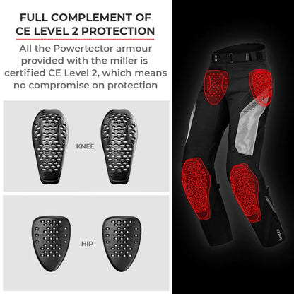 Viaterra Miller – Street Mesh Black Riding Pants