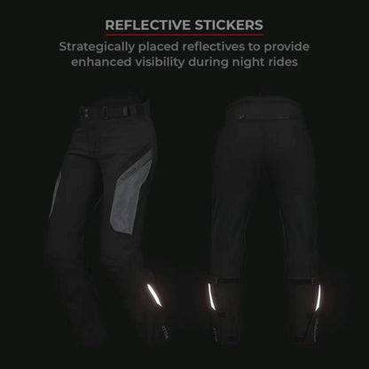 Viaterra Miller – Street Mesh Riding Pants With Liners - Black