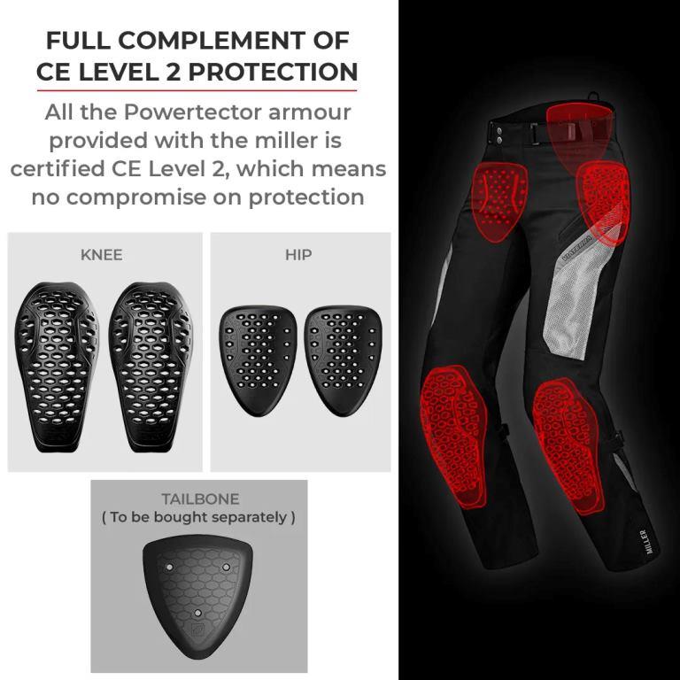 Viaterra Miller – Street Mesh Riding Pants With Liners - Black