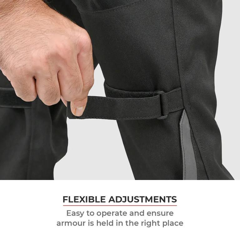 Viaterra Miller – Street Mesh Riding Pants With Liners - Black