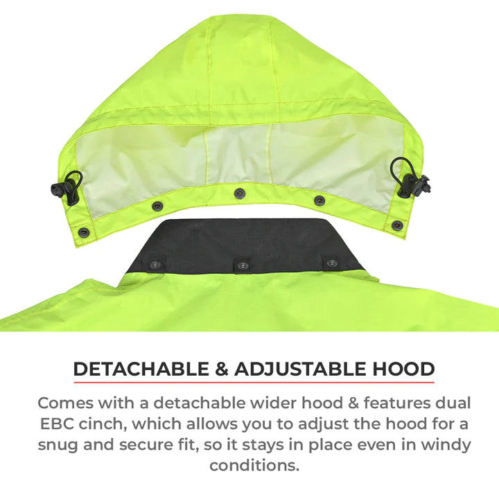 Viaterra P300 – Motorcycle Rain Jacket / Rain Coat for Riders