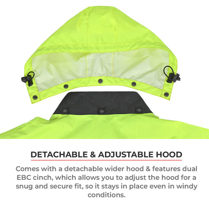 Viaterra P300 – Motorcycle Rain Jacket / Rain Coat for Riders