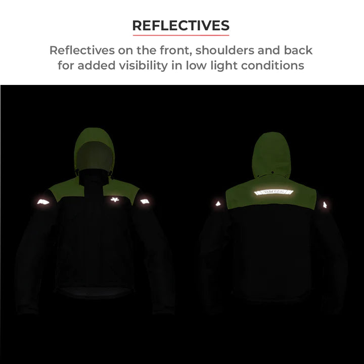 Viaterra P300 – Motorcycle Rain Jacket / Rain Coat for Riders