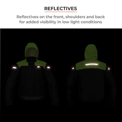 Viaterra P300 – Motorcycle Rain Jacket / Rain Coat for Riders