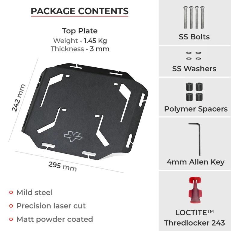 Viaterra Quick Mount Rear Rack - Royal Enfield Himalayan 450 - Riders Junction