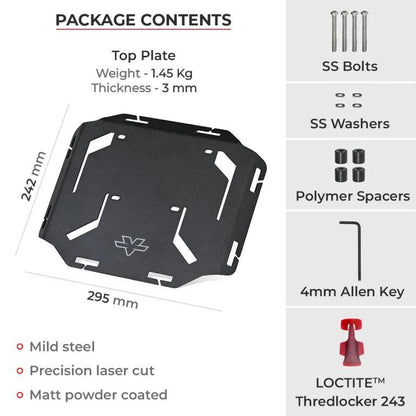 Viaterra Quick Mount Rear Rack - Royal Enfield Himalayan 450 - Riders Junction