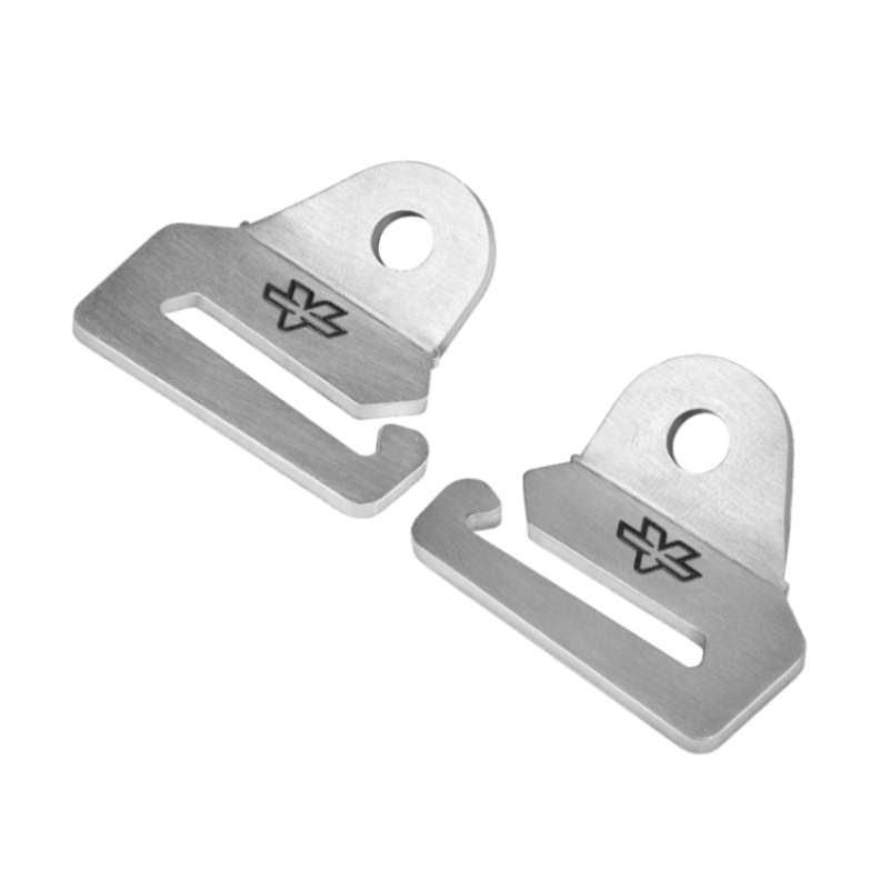 Viaterra Quick Release Strap Hooks- Silver