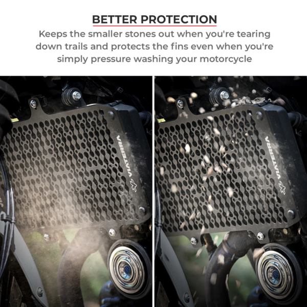 Viaterra Radiator Guard – Re Guerrilla 450
