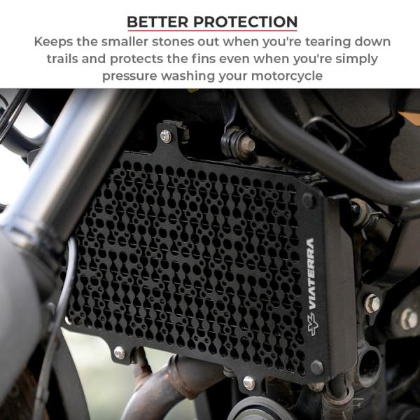 Viaterra Radiator Guard – Re Himalayan 450