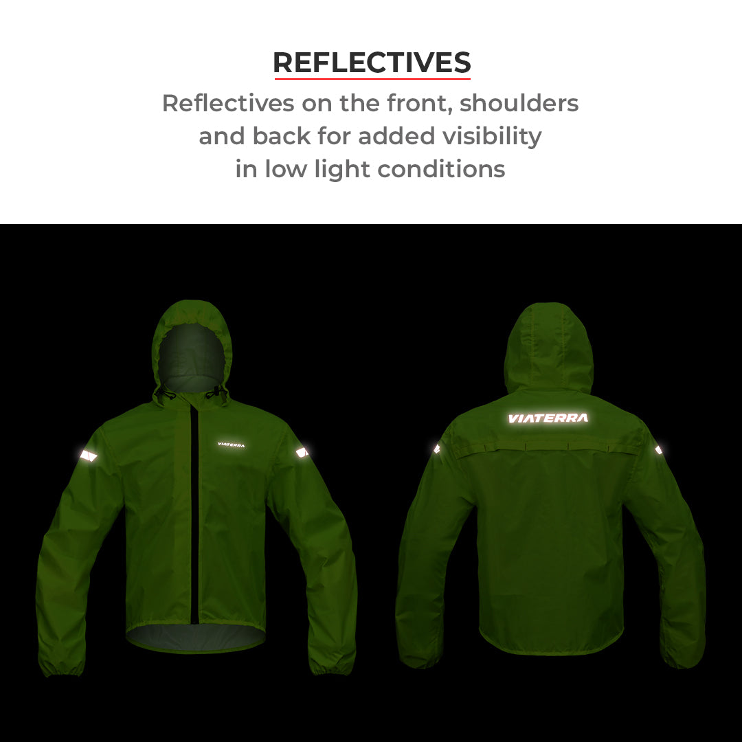 Viaterra B100 – Rain Jacket for Motorcycle Riding - Riders Junction