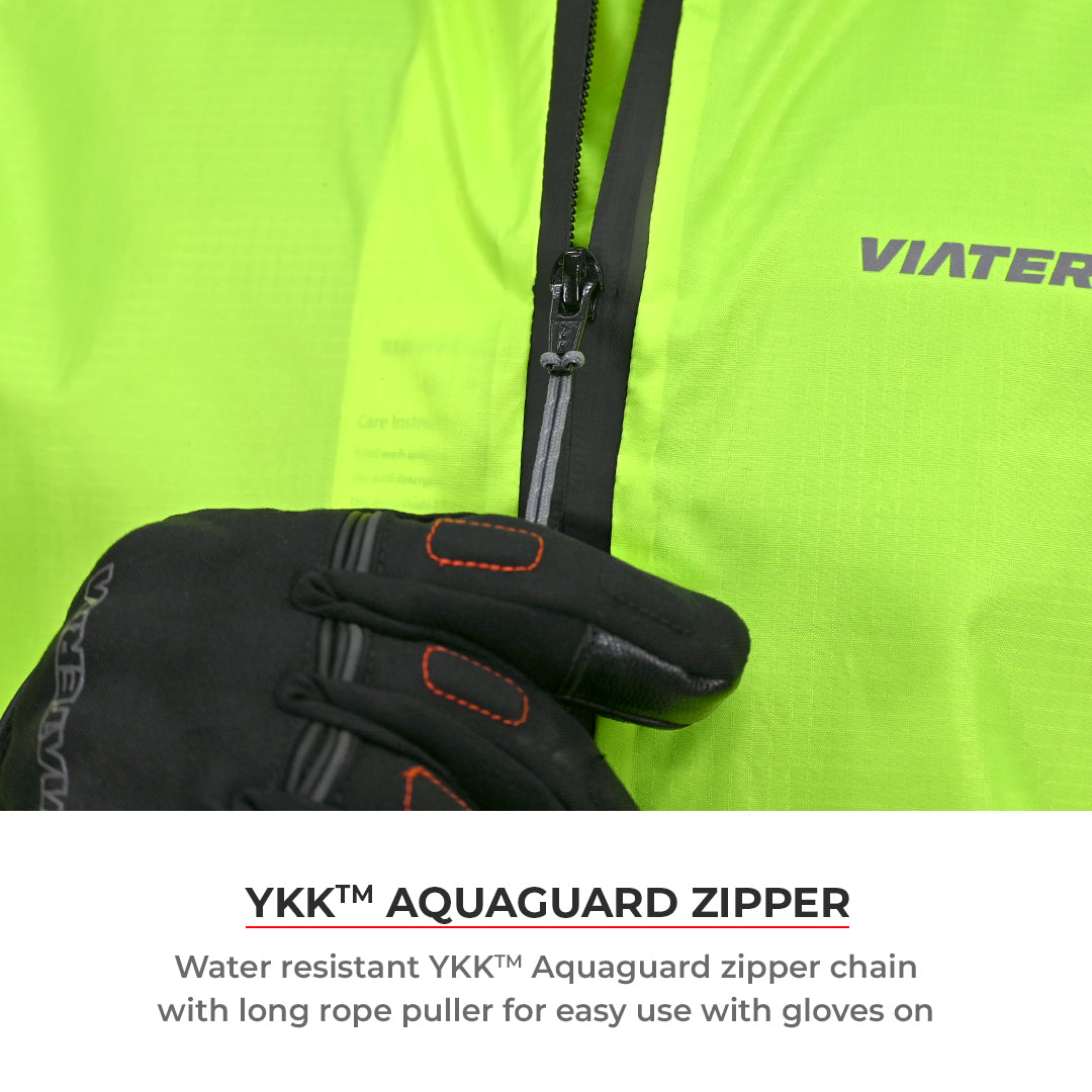 Viaterra B100 – Rain Jacket for Motorcycle Riding - Riders Junction