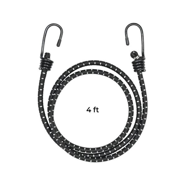 Viaterra-Reflective Bungee Cord Tie Down Rope 4 Feet