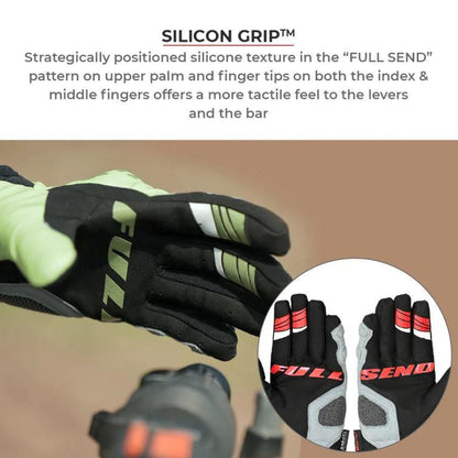 Viaterra Roost V2 – Offroad Motorcycle Gloves - Flame