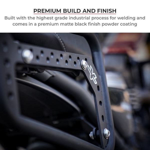 Viaterra Saddlebag Rack – Triumph Speed 400