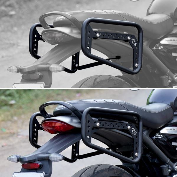 Viaterra Saddlebag Rack – Triumph Speed 400