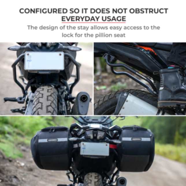 Viaterra Saddlebag Stay – KTM Adventure 250/390