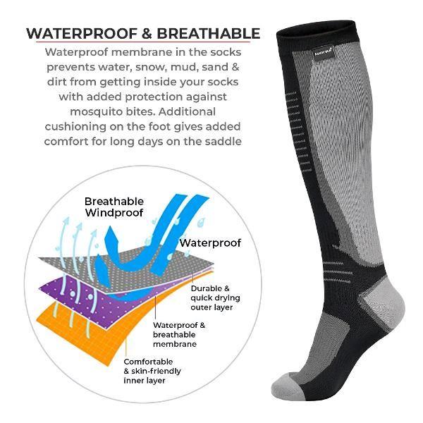 Viaterra-Socks X-283 Merino Knee High (Waterproof &amp; Winterproof)