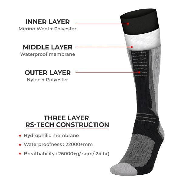 Viaterra-Socks X-283 Merino Knee High (Waterproof &amp; Winterproof)