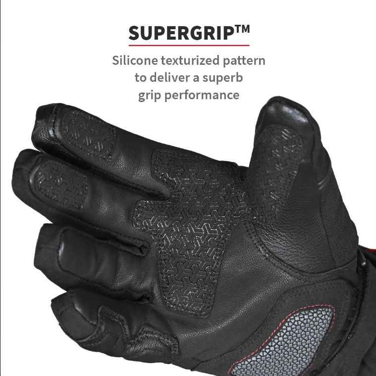Tundra - Waterproof Winter Motorcycle Riding Gloves - Viaterra