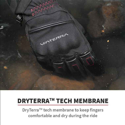 Tundra - Waterproof Winter Motorcycle Riding Gloves - Viaterra
