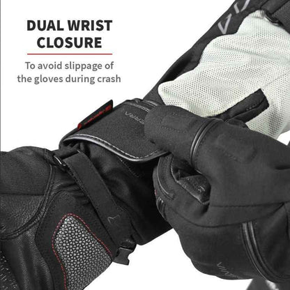 Tundra - Waterproof Winter Motorcycle Riding Gloves - Viaterra