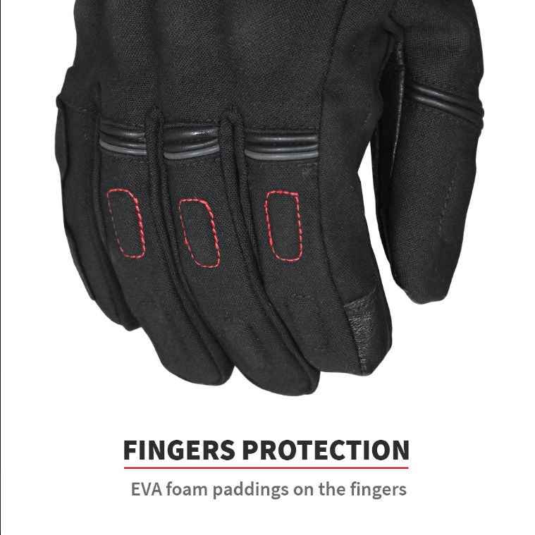 Tundra - Waterproof Winter Motorcycle Riding Gloves - Viaterra