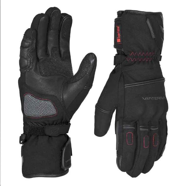 Tundra - Waterproof Winter Motorcycle Riding Gloves - Viaterra