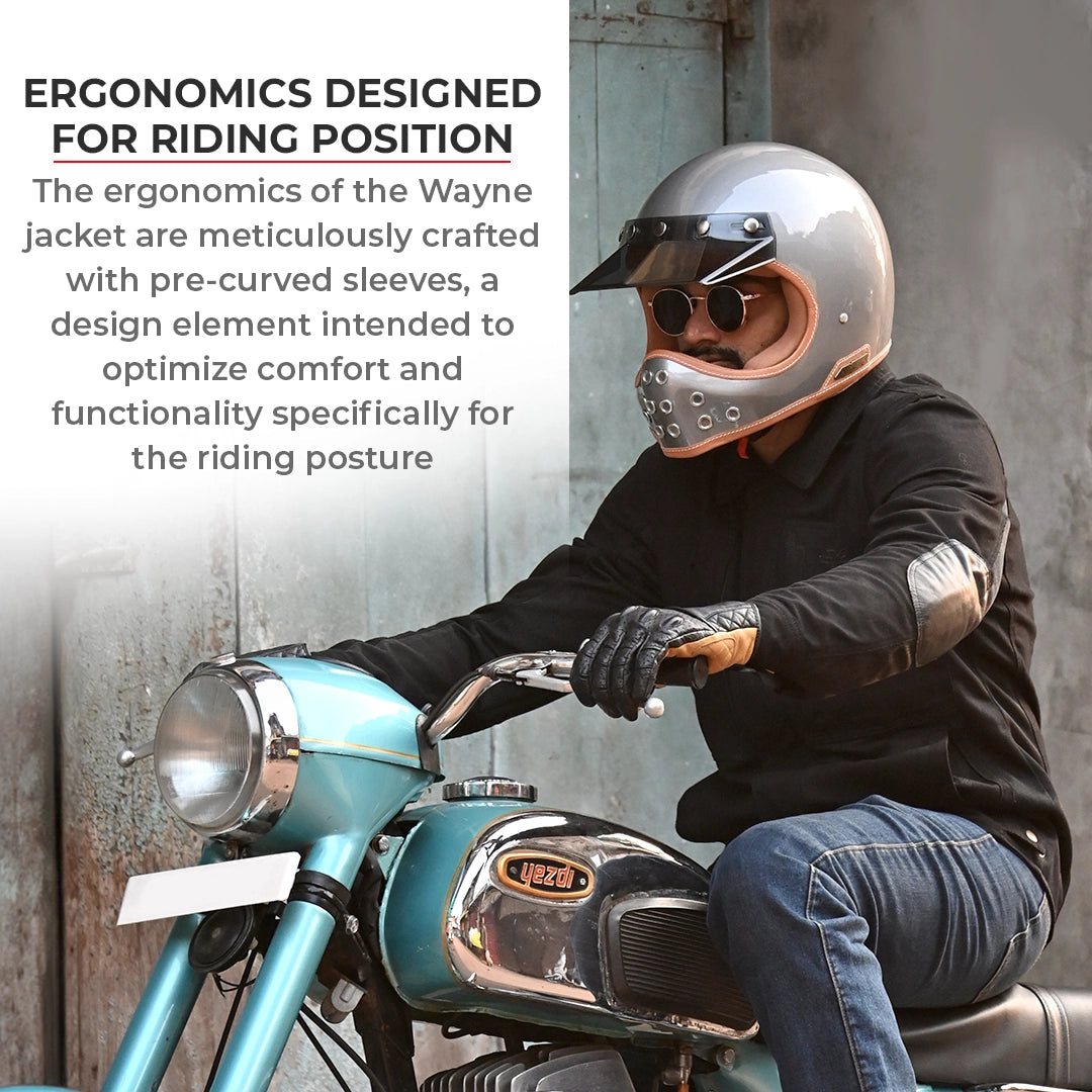 Viaterra Wayne – Urban Riding Jacket - Black